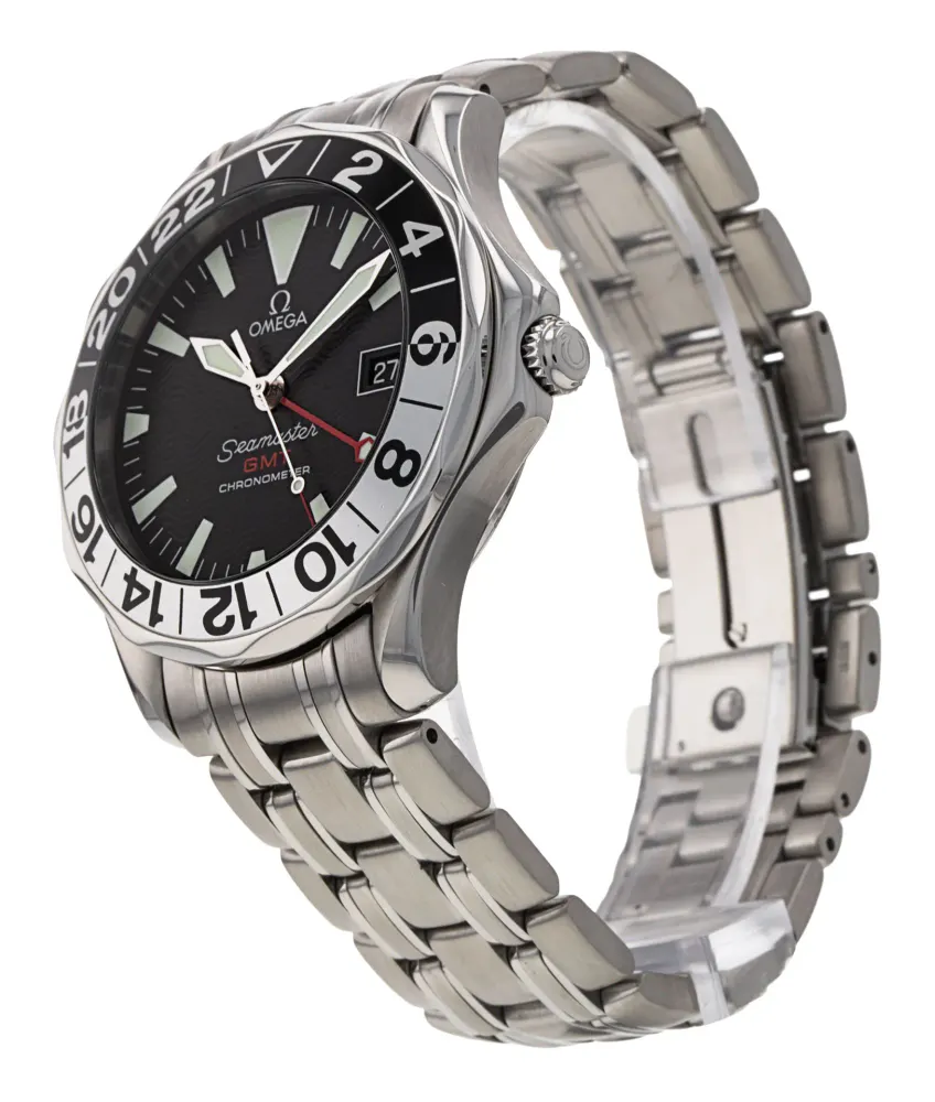Omega Seamaster GMT 2534.50.00 — 2001 — Very good detail 2