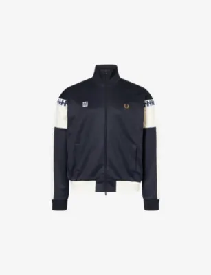 FRED PERRY x Meyba Funnel-Neck Jersey Track Jacket