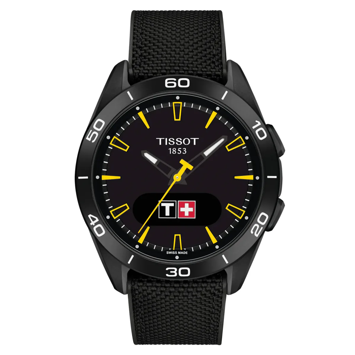 Tissot T-Touch Connect Sport 44mm Mens Watch Black