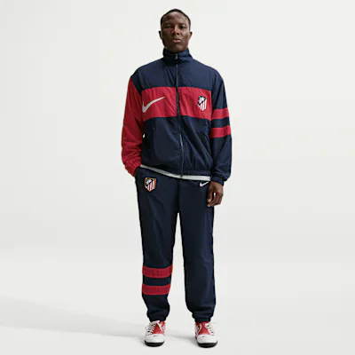 Nike Atlético Madrid Third Men's Nike Repel i96 Tracksuit Bottoms - Obsidian/Salsa Red/White