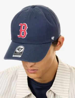 '47 ’47 Clean Up Boston Red Sox Cotton Baseball Cap in NAVY, additional product view 2