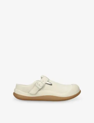 AXEL ARIGATO Squish Suede Mules - EUR 41 / 7 UK MEN in BONE – Mens | Casual shoes | Slip on