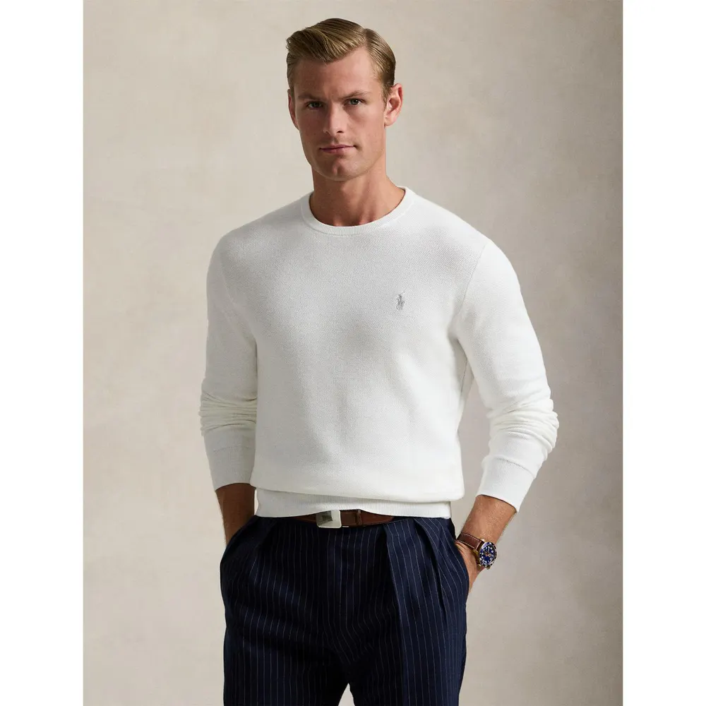 Polo Ralph Lauren Textured Pony Jumper detail 2