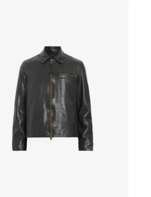 ALLSAINTS Miller regular-fit leather jacket