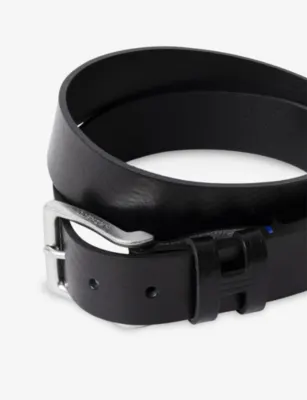 HACKETT H-Keeper Leather Belt - 36 detail 2
