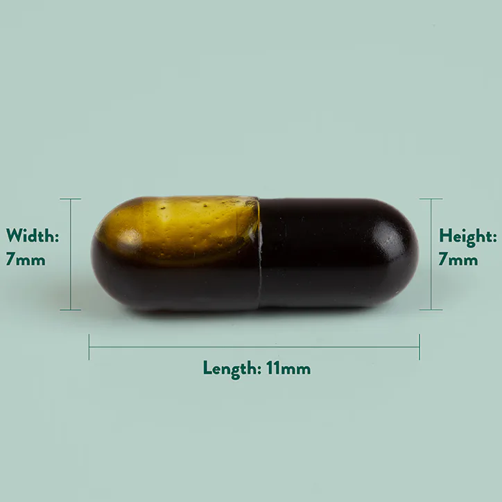 Jacob Hooy CBD 20mg 30 Capsules, additional product view 2
