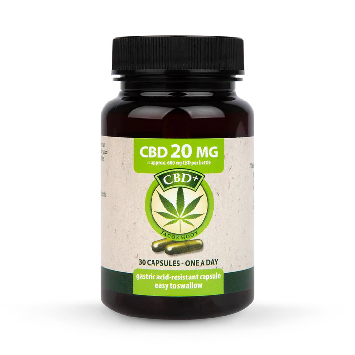 Jacob Hooy CBD 20mg 30 Capsules – Vitamins & Supplements > CBD Vitamins & Supplements > CBD Capsules