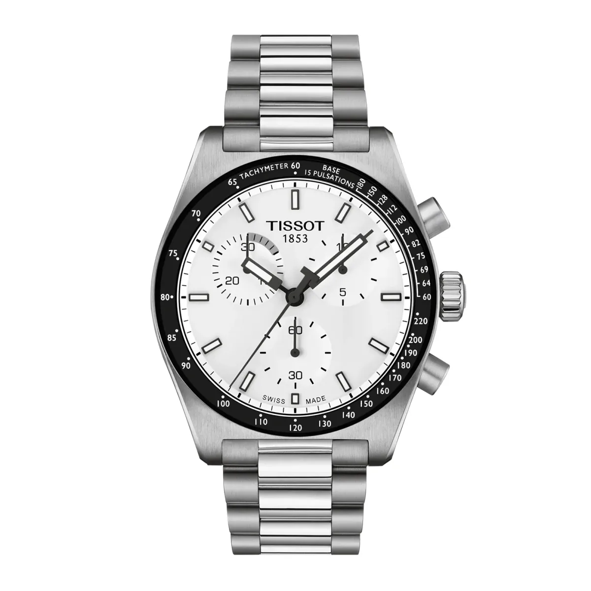 Tissot PR516 40mm Mens Watch White