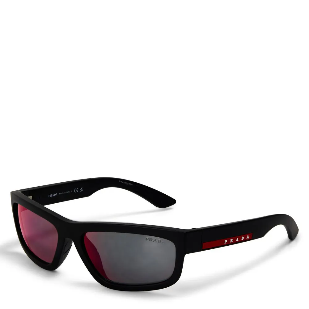 Prada Men's 0PS 05ZS Round Sunglasses