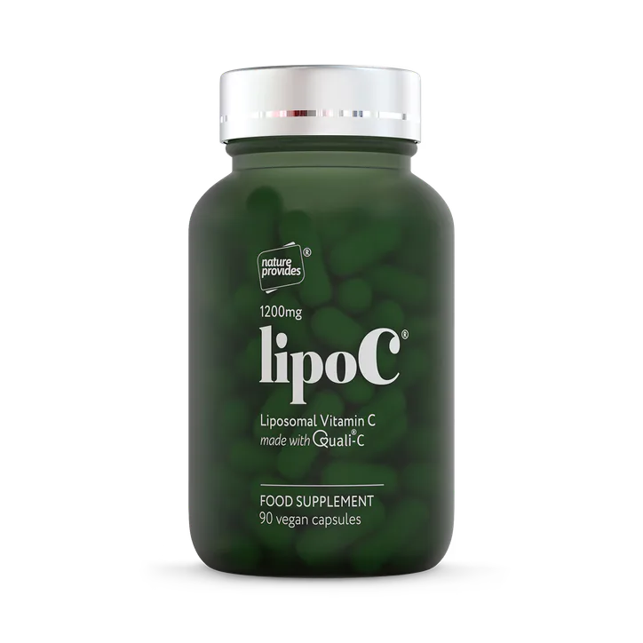 Nature Provides lipoC® (1200mg) Liposomal Vitamin C with Quali-C® 90 Capsules