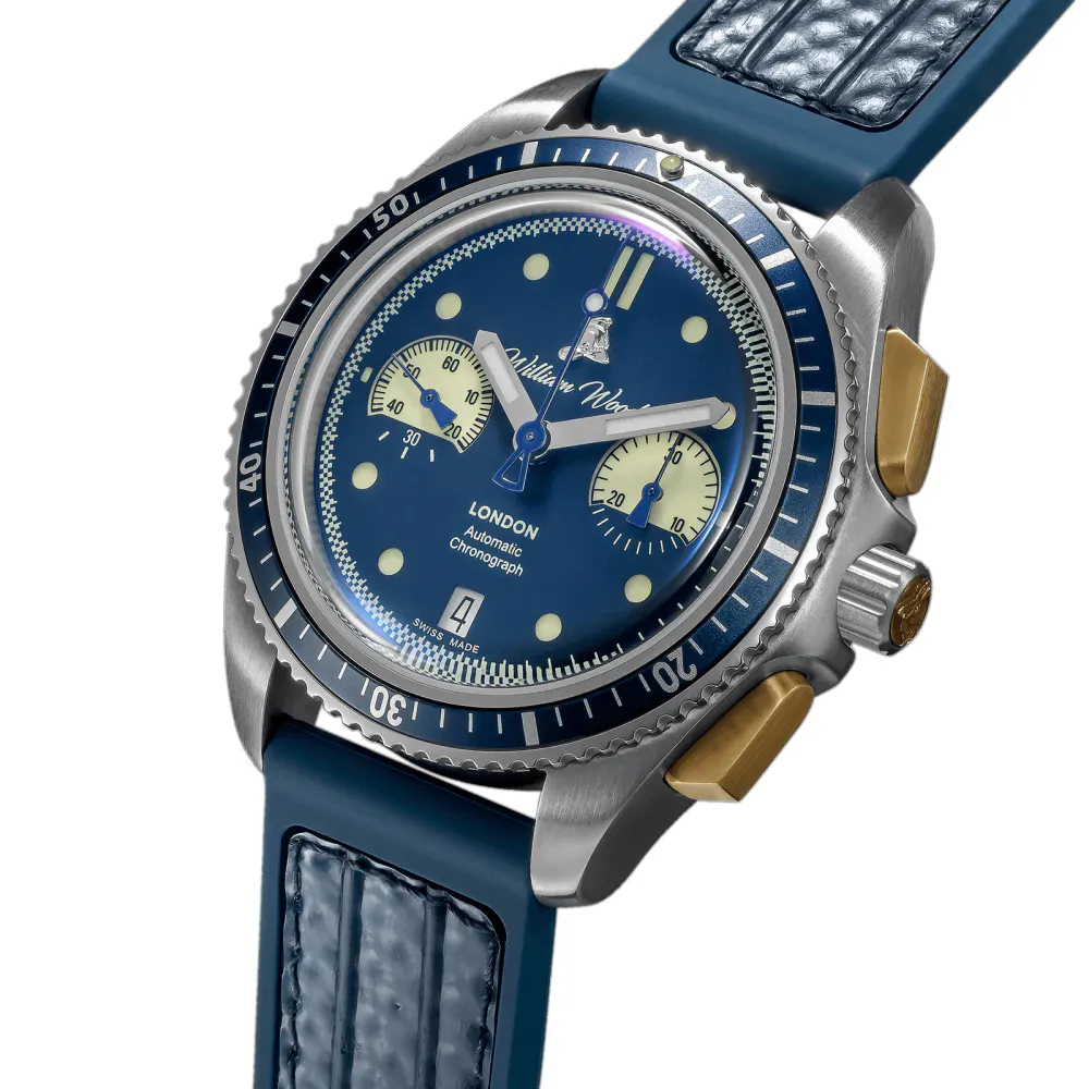 William Wood Watches Triumph Collection Oxygen Edition 41mm Mens Watch detail 2