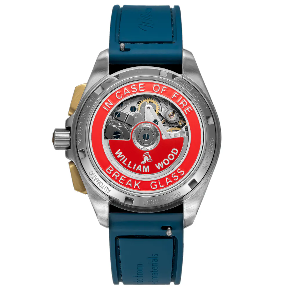 William Wood Watches Triumph Collection Oxygen Edition 41mm Mens Watch detail 3
