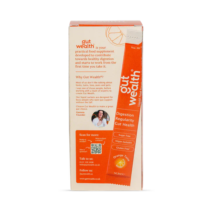 Gut Wealth Liquid Sachets 14 Sachets, additional product view 2