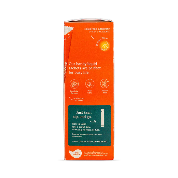 Gut Wealth Liquid Sachets 14 Sachets, additional product view 3