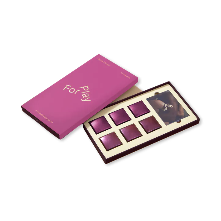 For Play Hers & Hers Couples Chocolate, additional product view 2
