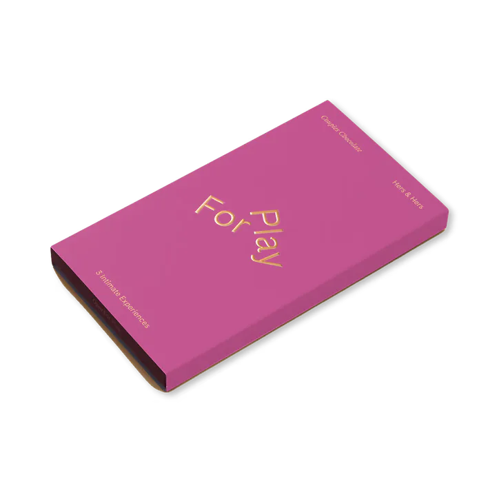 For Play Hers & Hers Couples Chocolate, additional product view 3