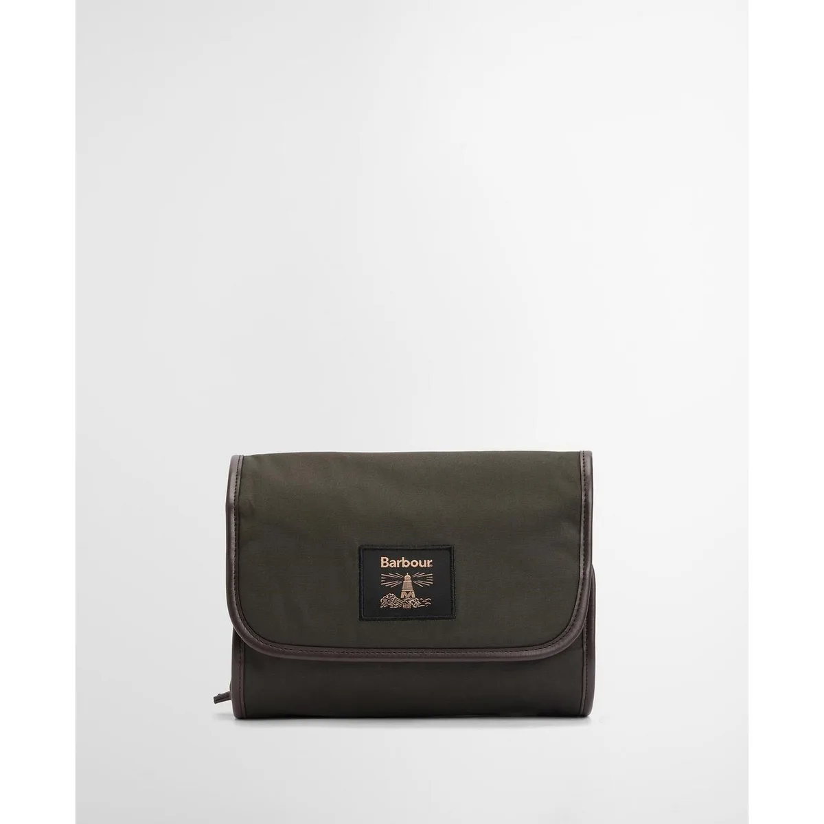 Barbour Waxed Hanging Washbag