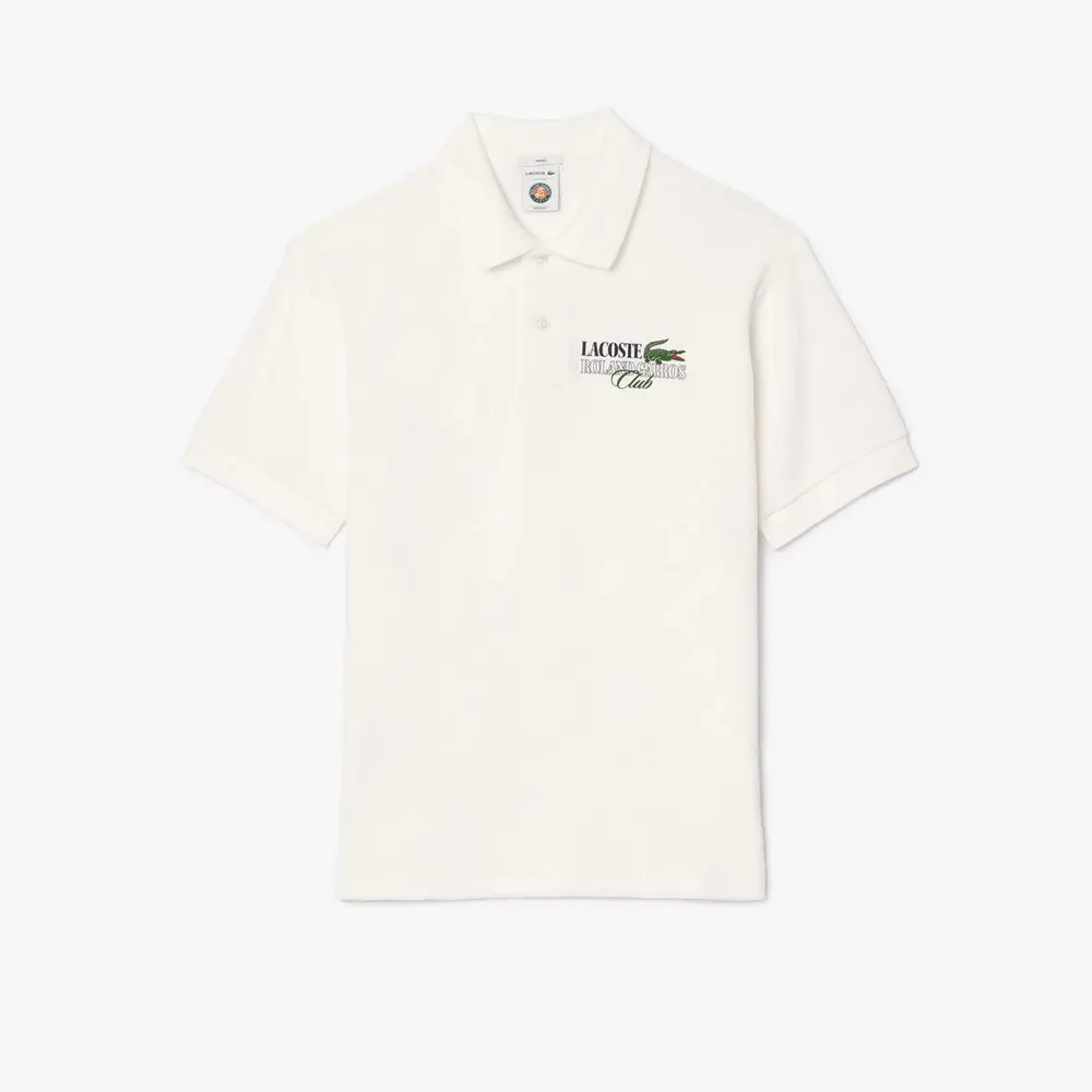 Lacoste Relaxed-Fit Roland-Garros Edition Terry Polo Shirt