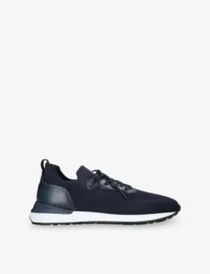 MAGNANNI Grafton Knitted Trainers - EUR 45 / 11 UK MEN in Navy – Mens | Trainers | Lace up trainers