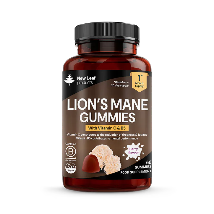 New Leaf Products Lions Mane Gummies 60s