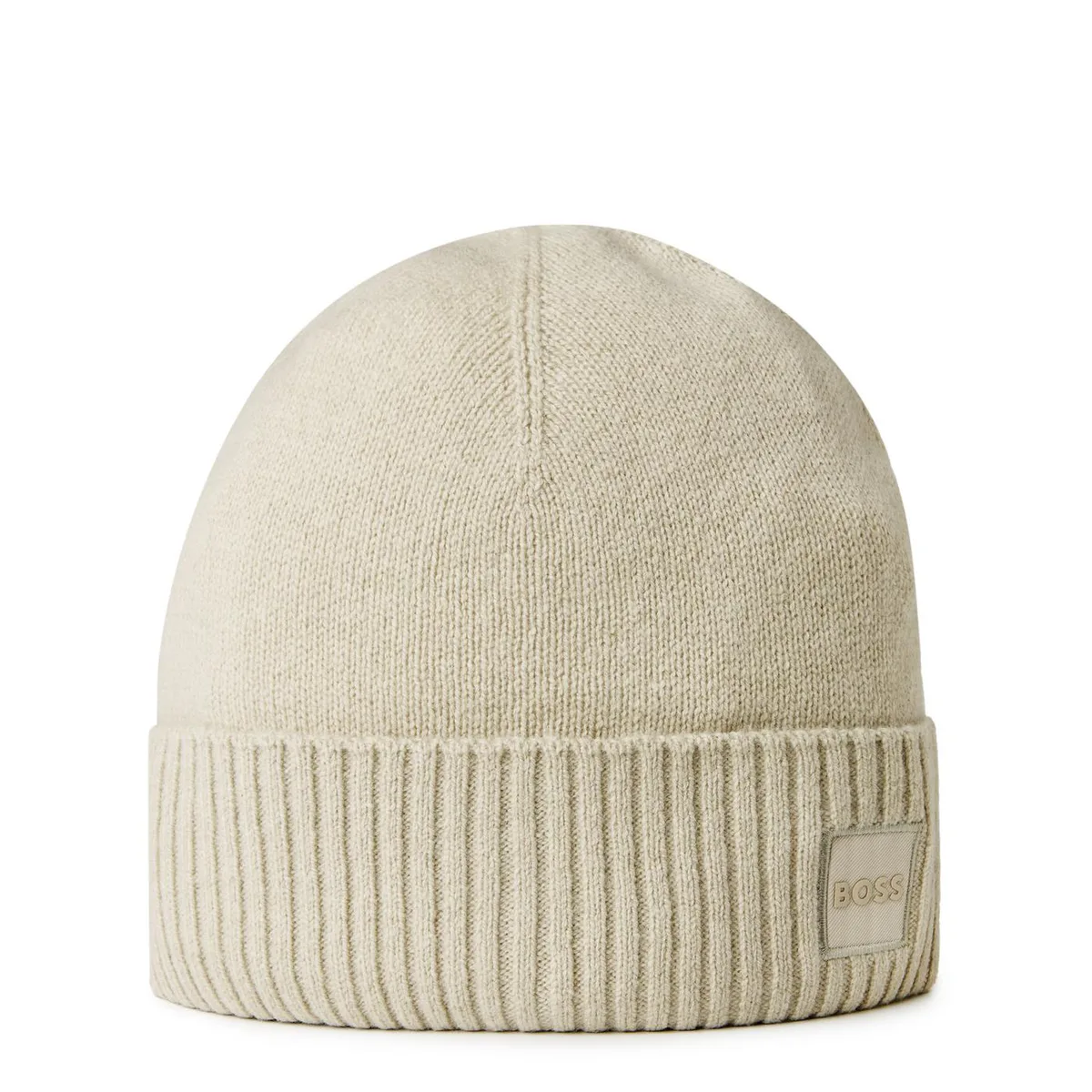 Boss Men's Akaio Ribbed Knit Beanie