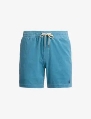 POLO RALPH LAUREN Prepsters Logo-Embroidered Cotton-Corduroy Shorts