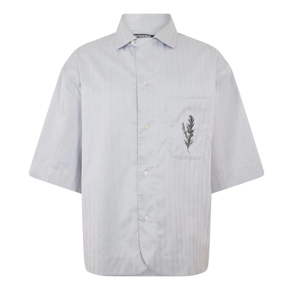 Jacquemus Men's Patterned Short Sleeve Shirt