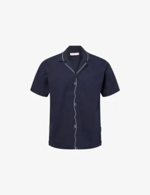 ORLEBAR BROWN Maitan Embroidered Cotton Shirt
