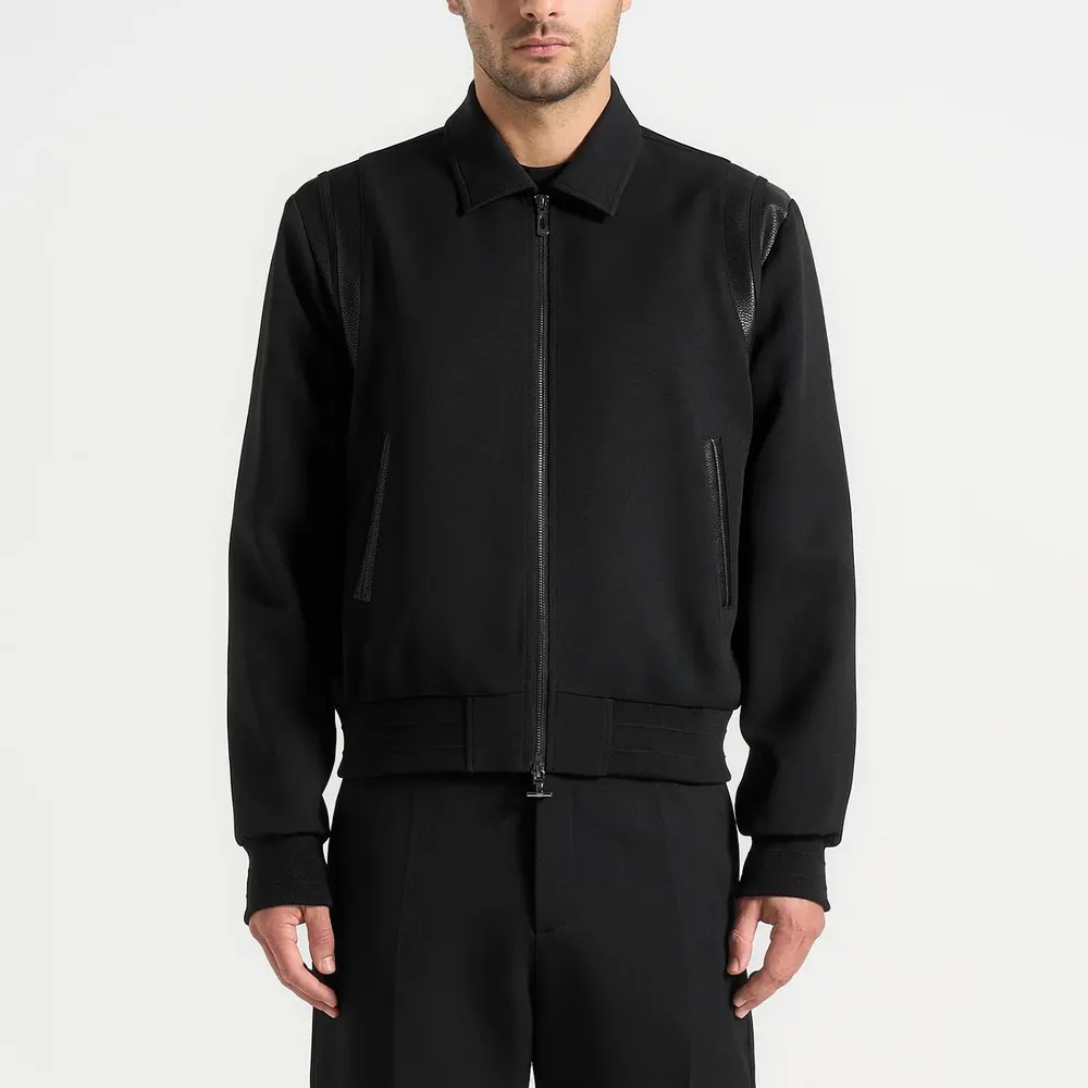 Maniere De Voir Mens Denis Tailored Varsity Jacket
