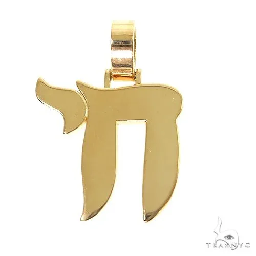 RINA - For Him FACTORY 18K Gold Chai Pendant 69586 in Rose Gold – Pendant
