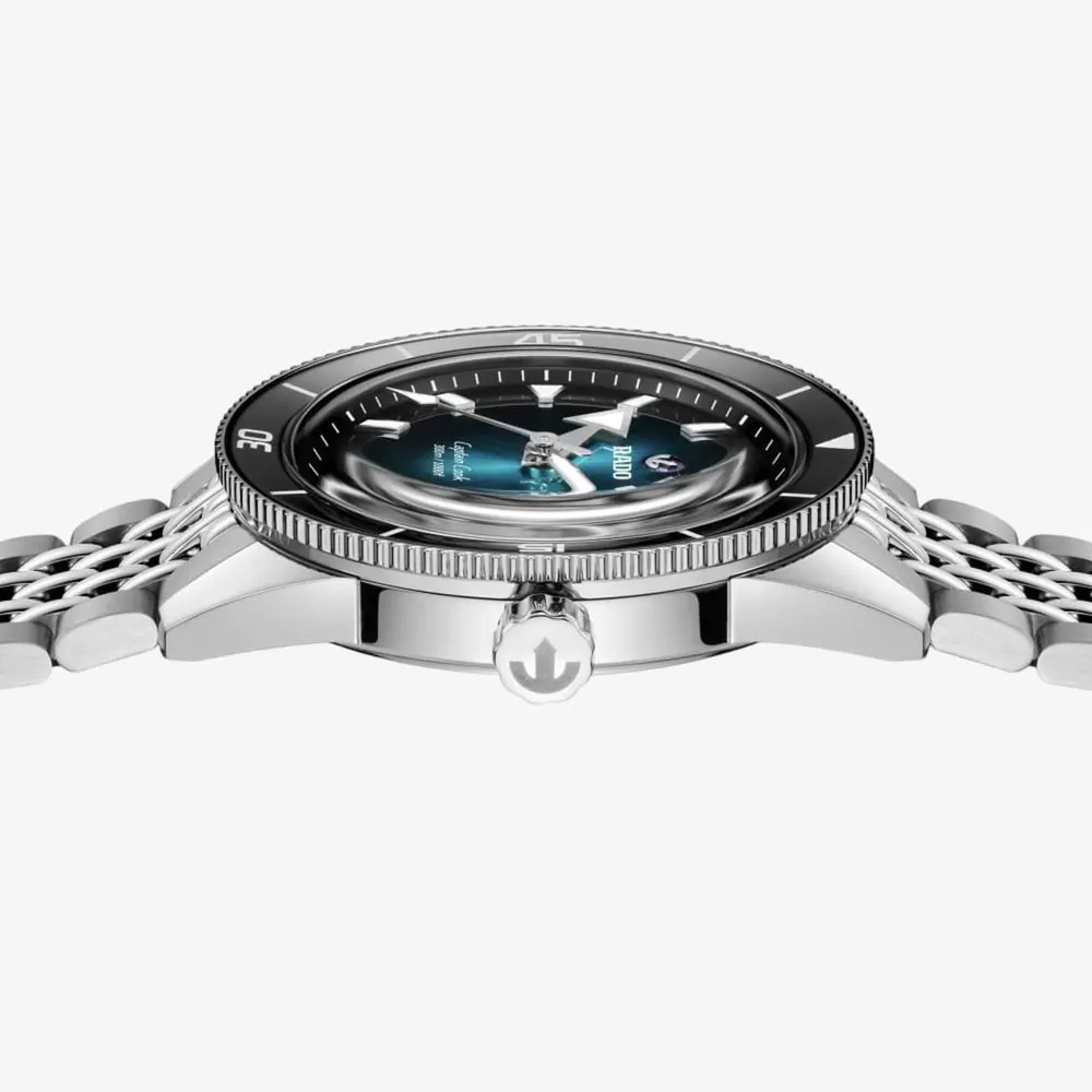 Rado Captain Cook 39mm Unisex Watch in Black, additional product view 2