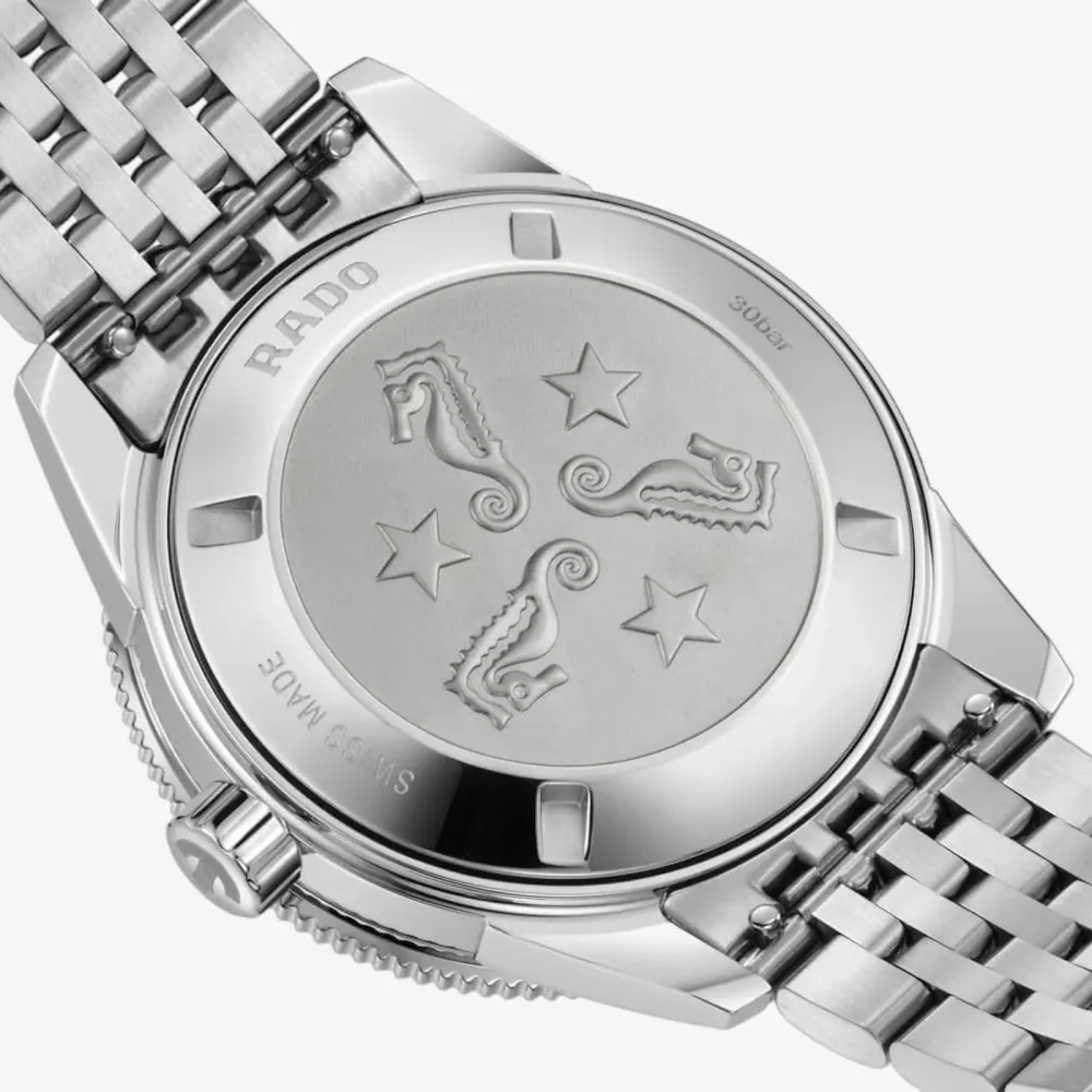 Rado Captain Cook 39mm Unisex Watch in Black, additional product view 3