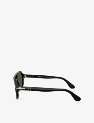 PERSOL PO3393S Square-Frame Acetate Sunglasses detail 2
