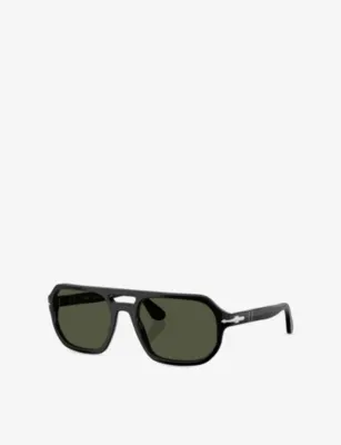 PERSOL PO3393S Square-Frame Acetate Sunglasses detail 3