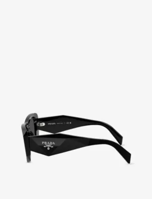 PRADA PR B18S Square-Frame Acetate Sunglasses detail 3