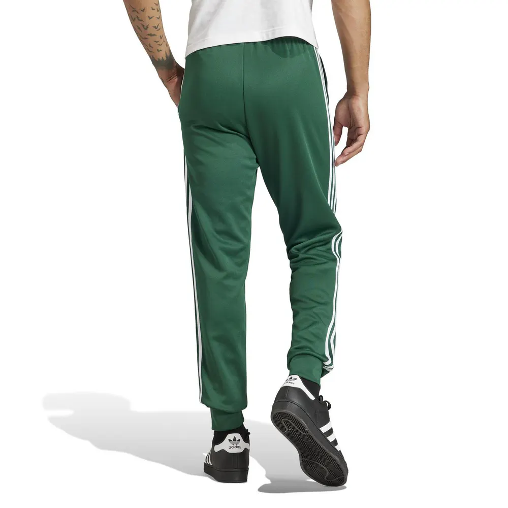adidas Originals Men's Closed Cuff Woven Tapered Fit Tracksuit Joggers detail 3