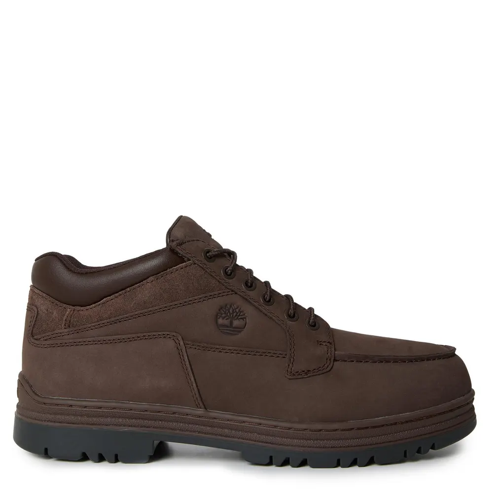 Timberland Men's Heritage Lace Leather Brogues in Dark Brown NB – Footwear