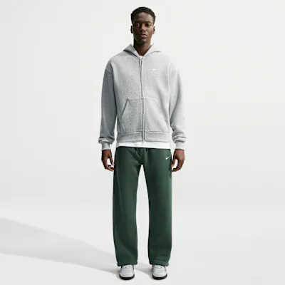 Nike Solo Fleece Men's Bungee Trousers - Fir/Sail