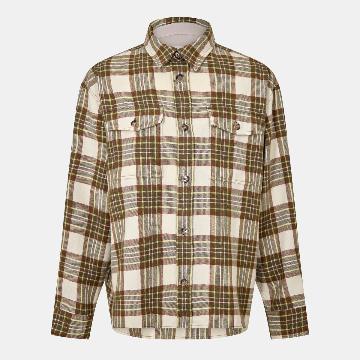 Ami Paris Men's Check Overshirt