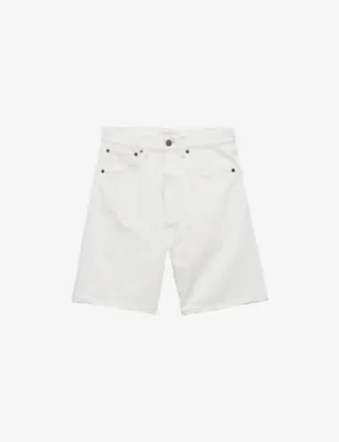 PRADA Old Cotton Denim Bermuda Shorts