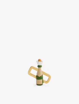 POUBEL Champagne Gold Vermeil Charm