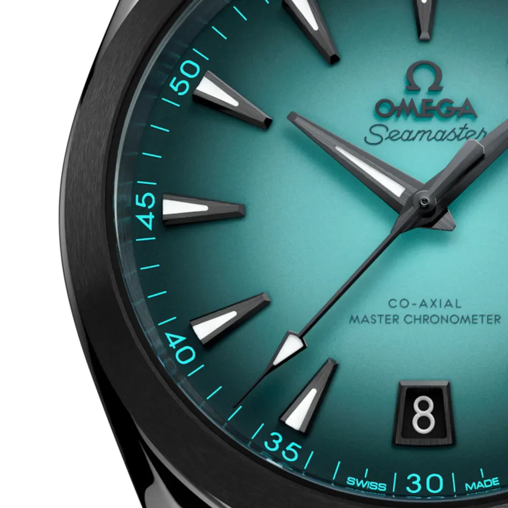 Omega Seamaster Aqua Terra 150M 41mm Mens Watch Turquoise in Turquoise, additional product view 3