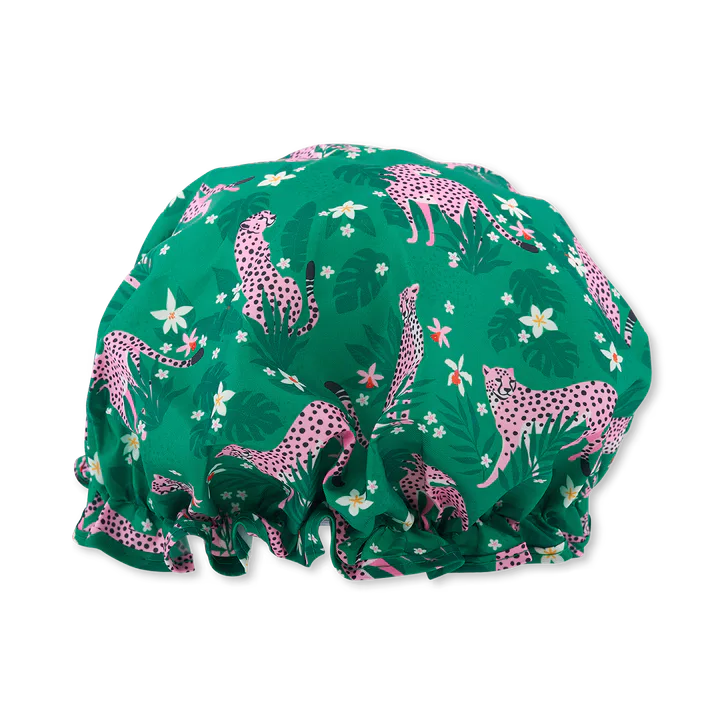 Smug Shower Cap - Shower Cap Cheetah