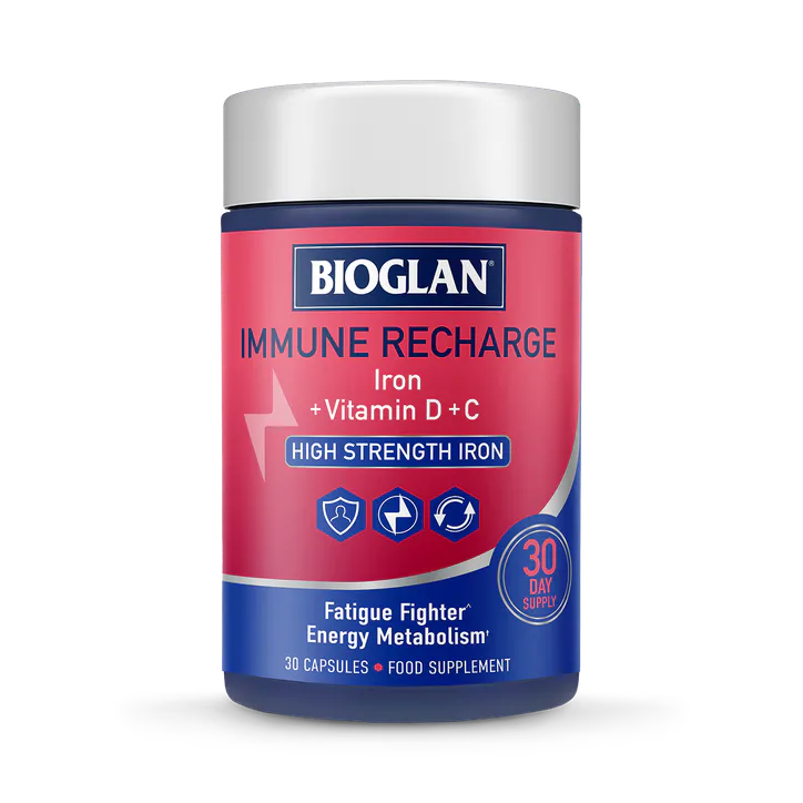 Bioglan Immune Recharge Food Supplement 30 Capsules
