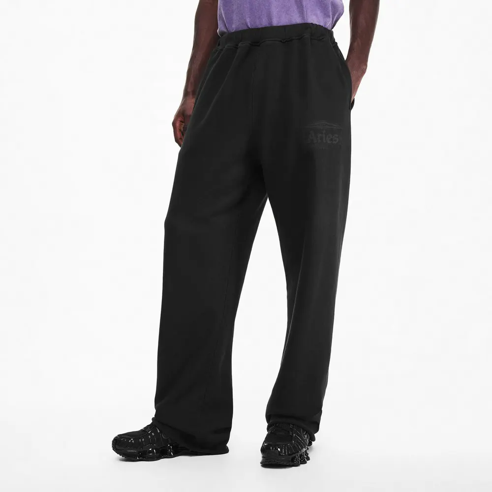 Aries Men's Closed Hem Fleece Joggers detail 3