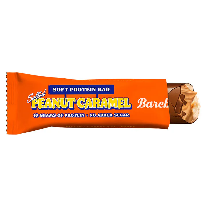 Barebells Soft Protein Bar Peanut Caramel 55g detail 2