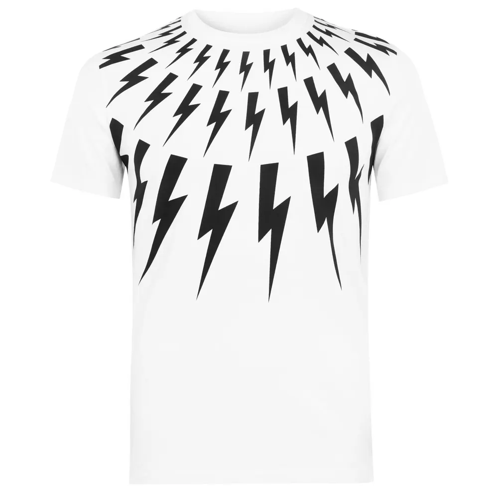 Neil Barrett Lightning Bolt T Shirt