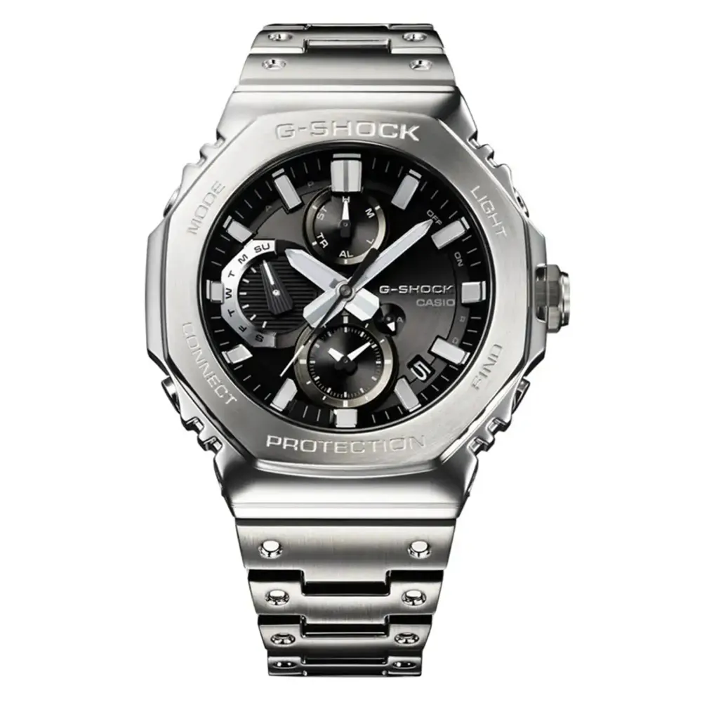 Casio G-SHOCK Full Metal 2100 Chrono 51.5mm Mens Watch Black detail 2
