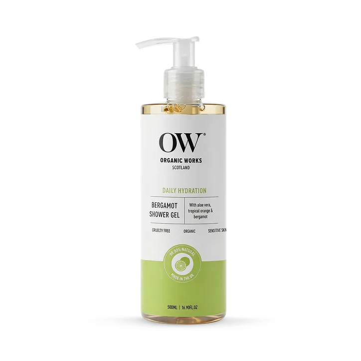 Organic Works Bergamot Shower Gel 500ml