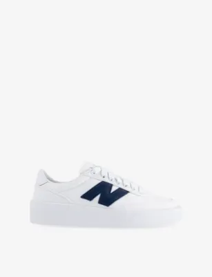NEW BALANCE 750 Leather Trainers - EUR 44 / 10 UK MEN in WHITE NAVY – Mens | Trainers | Lace up trainers